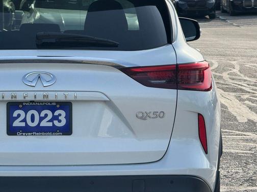 Radiant White 2023 INFINITI QX50 AUTOGRAPH AWD