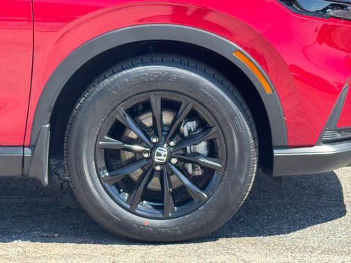 Radiant Red Metallic 2025 Honda CR-V Hybrid Sport FWD