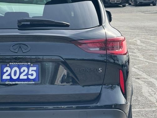 Black Obsidian 2025 INFINITI QX50 SPORT