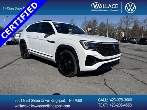 2025 Volkswagen Atlas Cross Sport 2.0T SEL R-Line Black