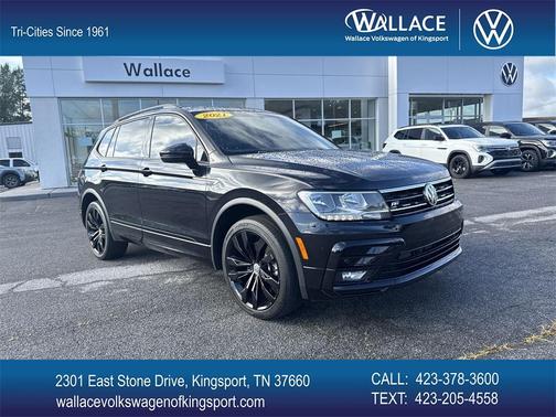 2021 Volkswagen Tiguan 2.0T SE R-Line Black