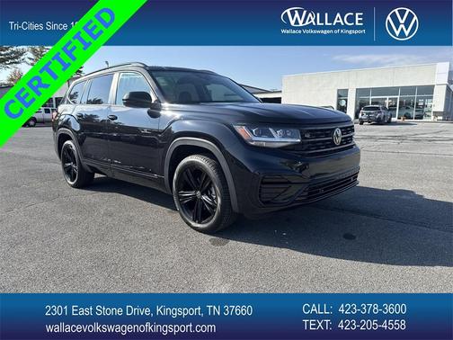 2023 Volkswagen Atlas 3.6 V6 SEL R-Line Black