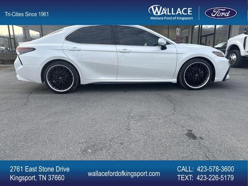 White 2021 Toyota Camry XSE