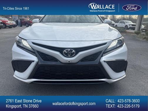 White 2021 Toyota Camry XSE