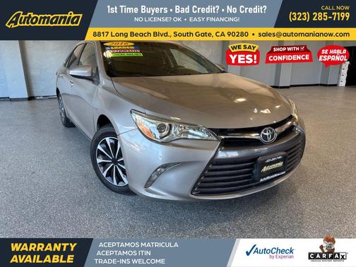 Gold 2016 Toyota Camry LE