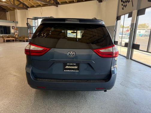 Blue 2015 Toyota Sienna LE