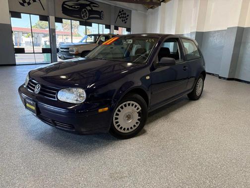Indigo Blue Pearl 2001 Volkswagen Golf GL
