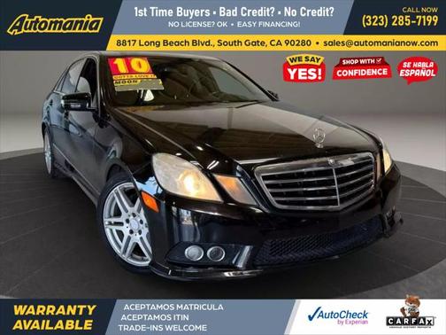 2010 Mercedes-Benz E-Class E 350 Sedan 4D