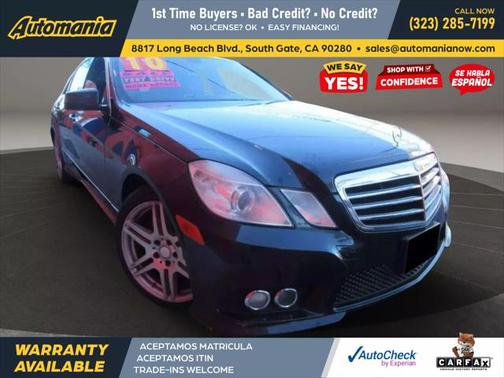 2010 Mercedes-Benz E-Class E 350 Sedan 4D
