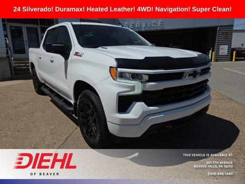 Summit White 2024 Chevrolet Silverado 1500 RST