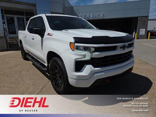 Summit White 2024 Chevrolet Silverado 1500 RST