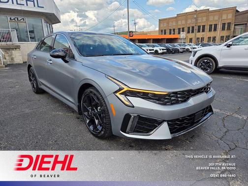 Steel Matte Gray 2026 Kia K5 GT-Line FWD