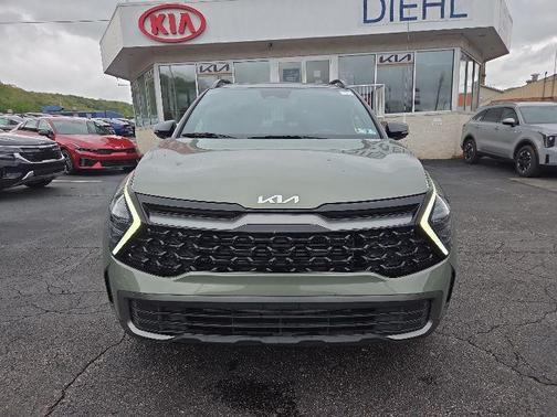Jungle Green 2024 Kia Sportage X-Line