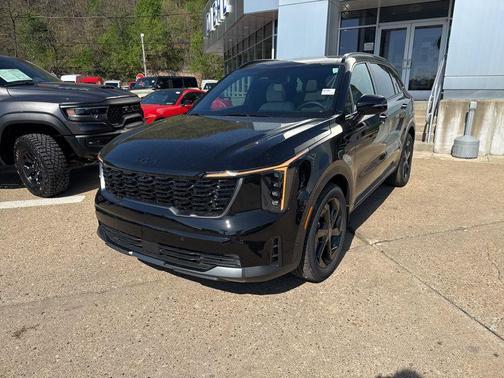 Aurora Black Pearl 2026 Kia Sorento Hybrid SX Prestige
