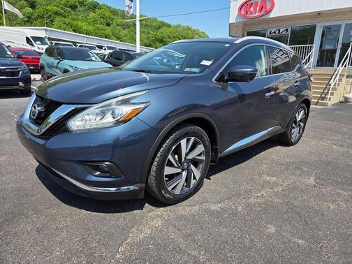 Arctic Blue Metallic 2017 Nissan Murano Platinum