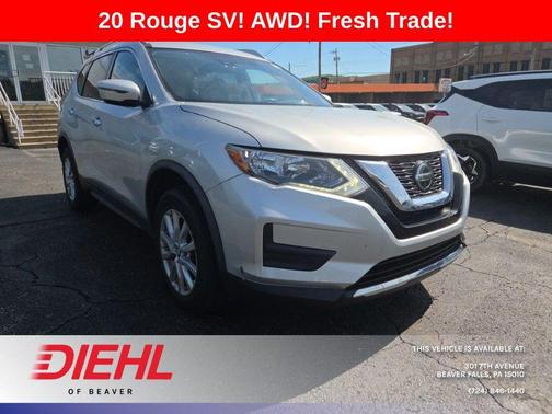Brilliant Silver Metallic 2020 Nissan Rogue SV