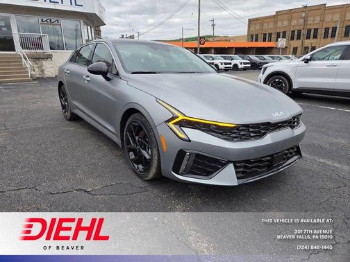 Steel Matte Gray 2026 Kia K5 GT-Line FWD