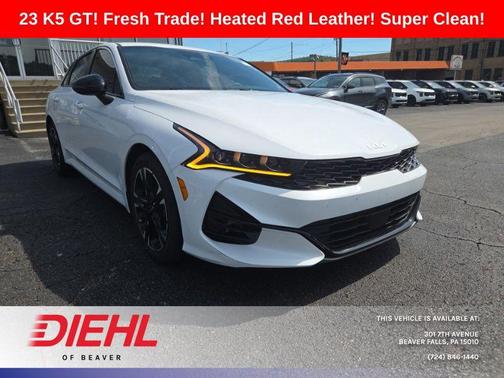 Glacial White Pearl 2023 Kia K5 GT-Line