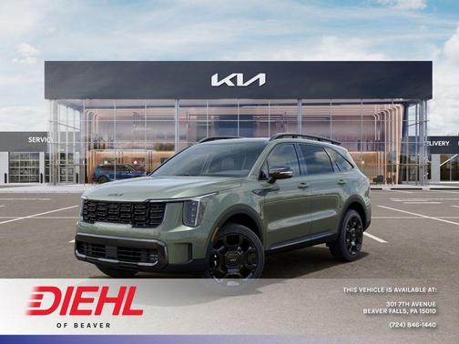 Jungle Green 2026 Kia Sorento EX