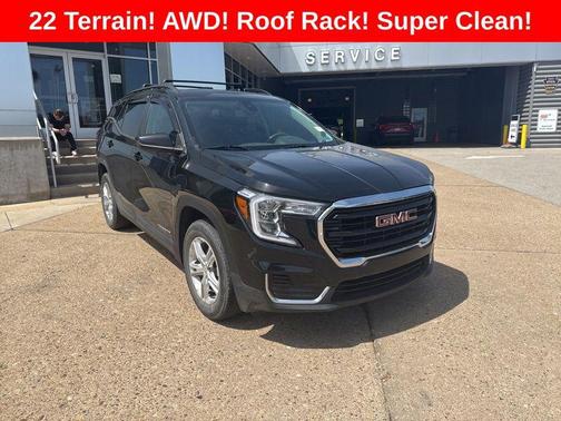 Ebony Twilight Metallic 2022 GMC Terrain SLE