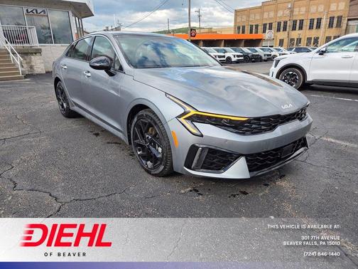 Steel Matte Gray 2026 Kia K5 GT-Line FWD