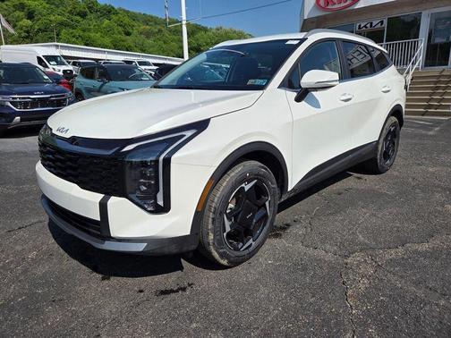 Snow White Pearl 2026 Kia Sportage Hybrid EX