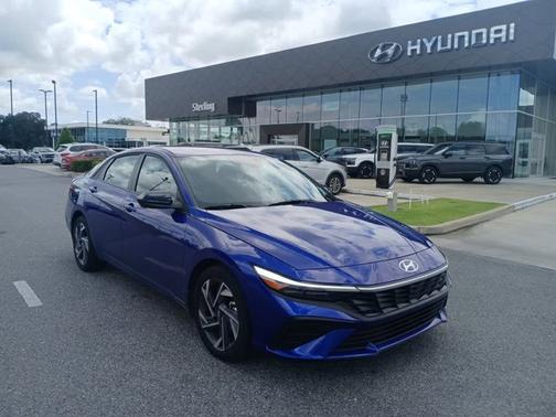 Blue 2025 Hyundai ELANTRA SEL Sport