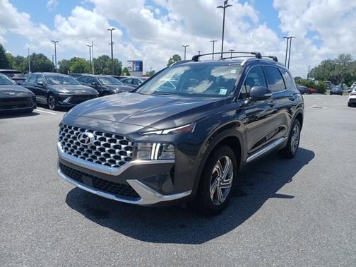 Gray 2022 Hyundai SANTA FE SEL