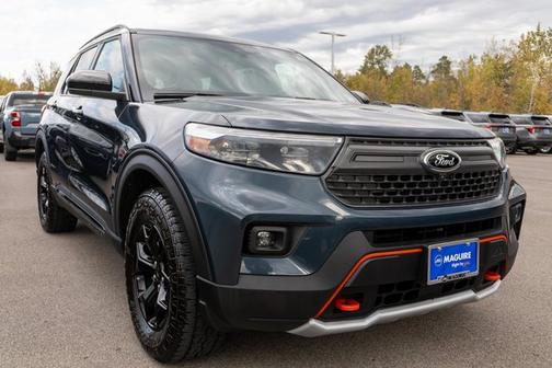 STONE BLUE METALLIC 2024 Ford Explorer TIMBERLINE