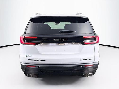Glacier White Tricoat 2026 GMC Acadia Elevation AWD