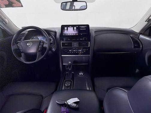 Brilliant Silver Metallic 2024 Nissan Armada SV 4WD