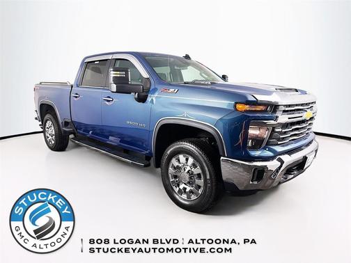 Lakeshore Blue Metallic 2024 Chevrolet Silverado 3500 LT