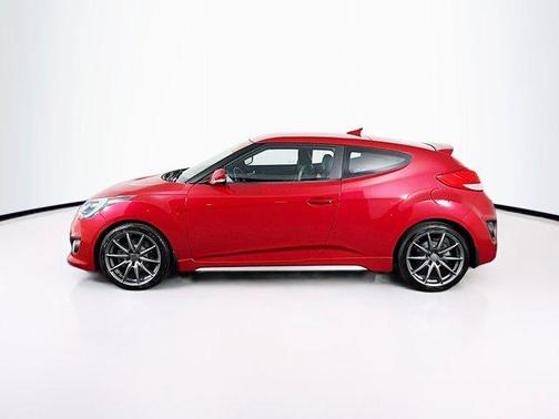 Boston Red Metallic 2017 Hyundai Veloster Turbo