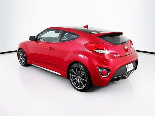 Boston Red Metallic 2017 Hyundai Veloster Turbo