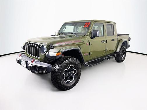 Sarge Green Clearcoat 2022 Jeep Gladiator Rubicon