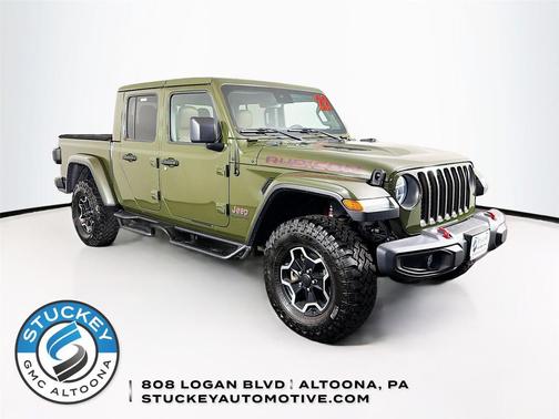Sarge Green Clearcoat 2022 Jeep Gladiator Rubicon