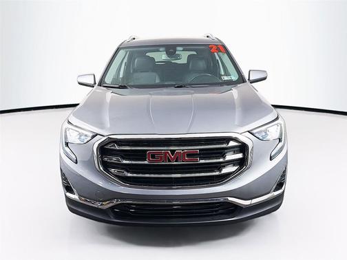 Satin Steel Metallic 2021 GMC Terrain SLT