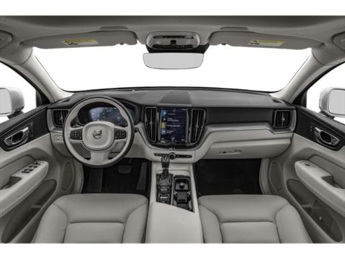 Crystal White Pearl Metallic 2019 Volvo XC60 T6 Momentum