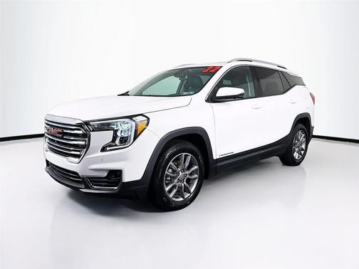 Summit White 2022 GMC Terrain SLT