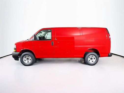 Cardinal Red 2026 GMC Savana 2500 Work Van