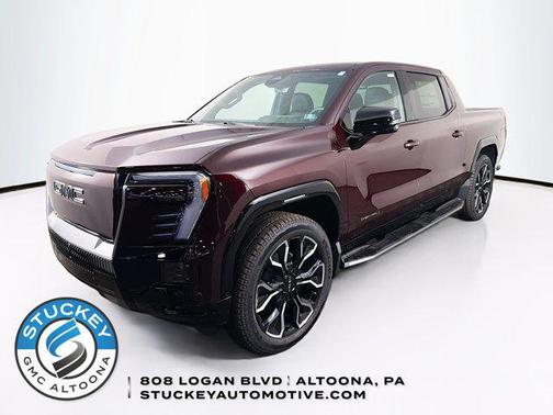 Dark Ember Tintcoat 2025 GMC Sierra EV Max Range Denali