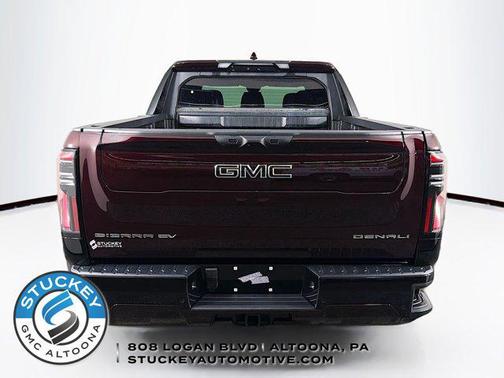 Dark Ember Tintcoat 2025 GMC Sierra EV Max Range Denali