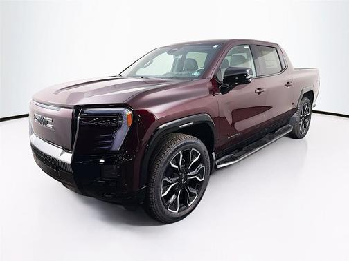 Dark Ember Tintcoat 2025 GMC Sierra EV Max Range Denali