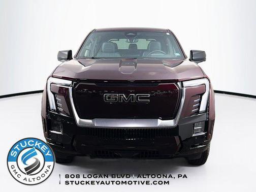 Dark Ember Tintcoat 2025 GMC Sierra EV Max Range Denali
