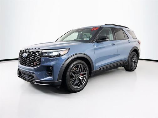 Vapor Blue Metallic 2025 Ford Explorer ST