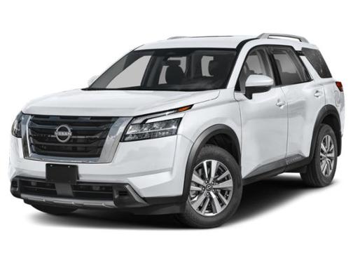 Everest White Pearl Tricoat 2025 Nissan Pathfinder SL 4WD