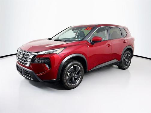 Scarlet Ember Tintcoat 2025 Nissan Rogue SV