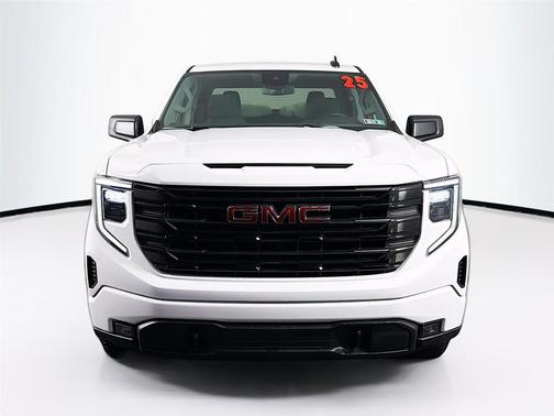 Summit White 2025 GMC Sierra 1500 Elevation