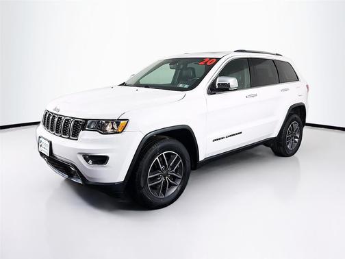 Bright White Clearcoat 2020 Jeep Grand Cherokee Limited