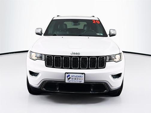 Bright White Clearcoat 2020 Jeep Grand Cherokee Limited